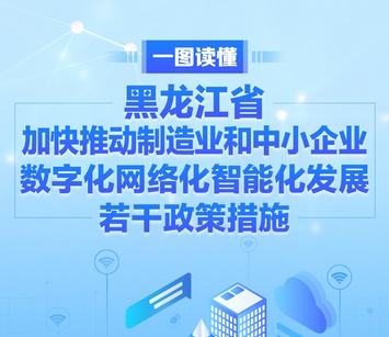 【图解】一图读懂黑龙江省加快推动制造业和中小企业数字化网络化智能化发展若干政策措施