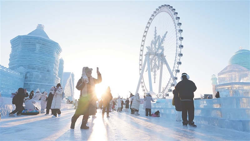 冰天雪地 金山银山