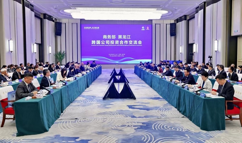 商务部 黑龙江跨国公司投资合作交流会举行